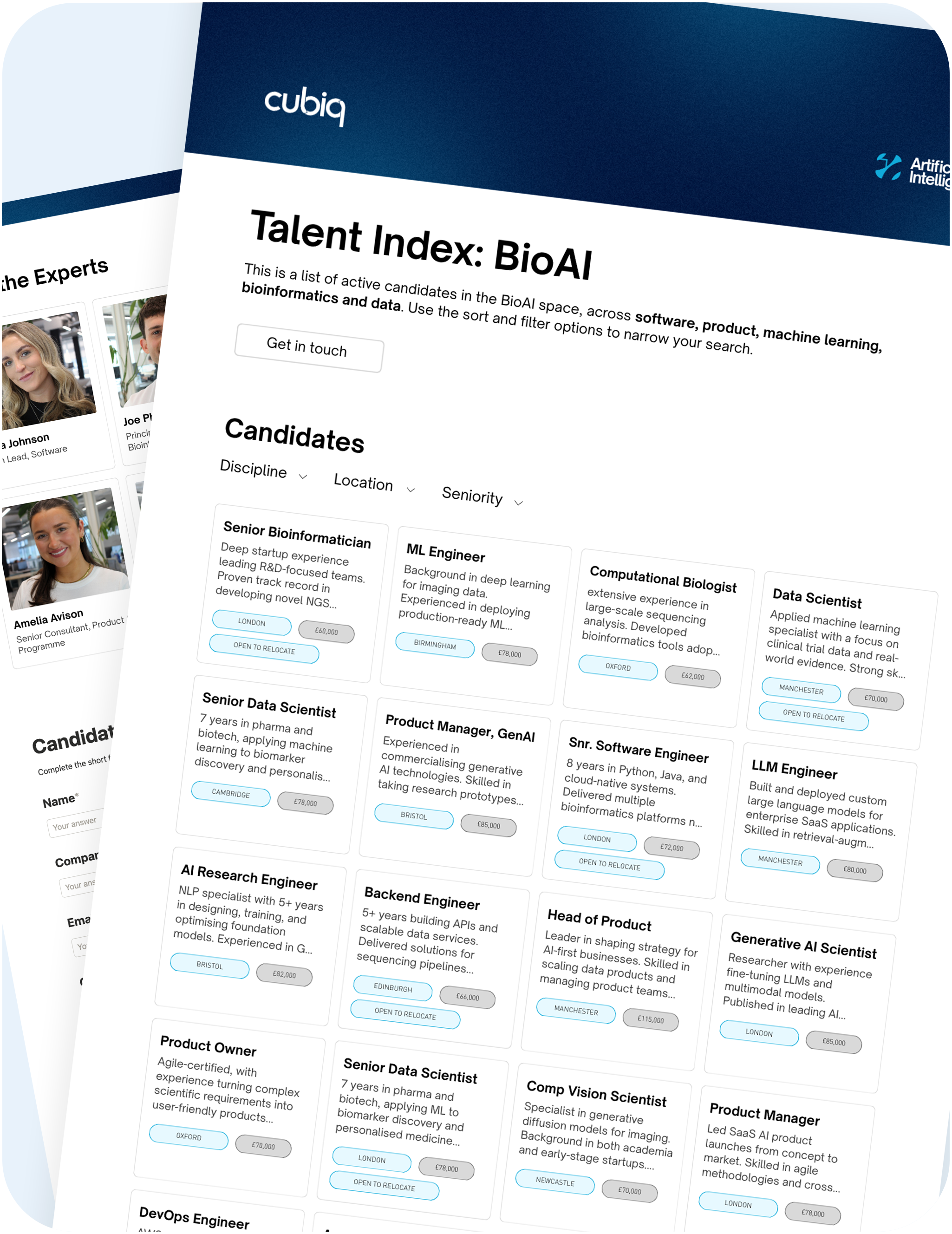 Your Window into the BioAI Talent Market